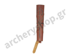 White Feather Back Quiver Mistral Brown
