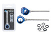 Avalon Scope Recurve 8/32 Without Lens Tec One / Blue CNC Housing 14mm/.019" Red Fiber RH