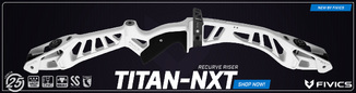 FIVICS  RISERS CNC NXT TITAN 25" RH ANODIZED