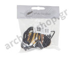 White Feather Bow Stringer Dew