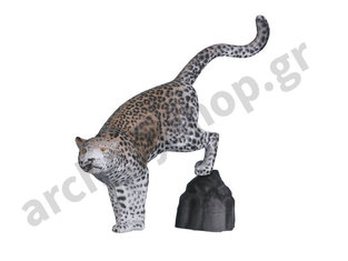 Rinehart Target 3D Leopard w/Rock
