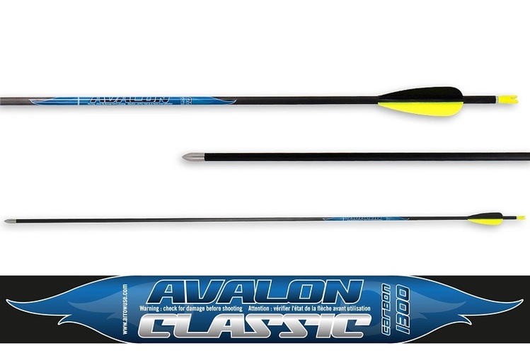 Avalon Arrows Carbon Classic 4.2 Ep 23/Pin Nock Break-Off Separate