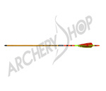 Black Eagle Arrow Feathers Crested Vintage .005"