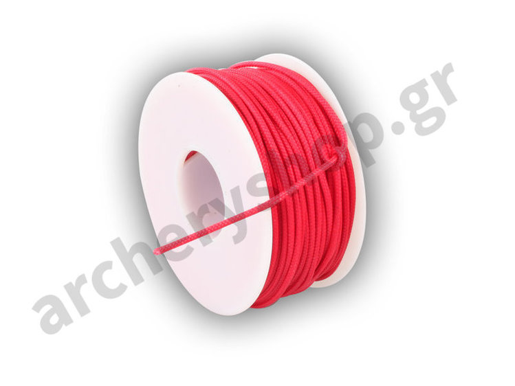 BCY D-Loop Rope 0,060 Red Braided Polyester 100 Feet - 30 meter'