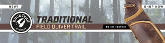 Buck trail Traditional Quiver 40cm Lather