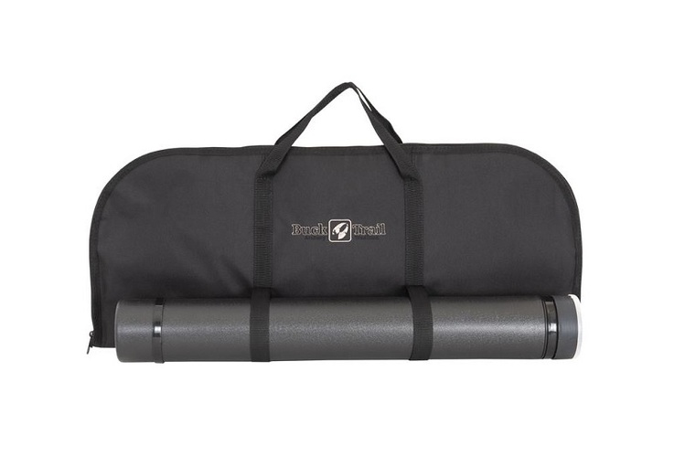 Buck Trail Black Traditional Soft Case T/D Bows 70cm X 30cm With Arrow Cannister
