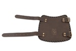 Buck Trail Traditional Armguard Tribal 18cm Brown Leather