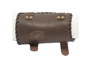 Buck Trail Traditional Armguard Tribal 18cm Brown Leather