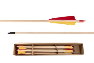 Buck Trail Arrows Standard Spruce Wood