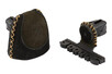 Buck Trail Deluxe Two Piece Adjustable Strap-On Bow Quiver Two Tone 6-Arrows Olive/Black