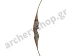 White Feather Fieldbow One Piece Lapwing RH 60" Black