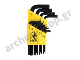 Bondhus Allen Wrench Set .050-5/16