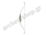 White Feather Fieldbow One Piece Lapwing RH 60" Black