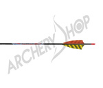 Black Eagle Arrow Feather Fletched Intrepid
