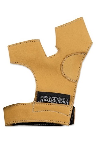 Buck Trail Bow Hand Protection Natural Leather As Arrow Rest