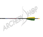 Black Eagle Arrow Feather Fletched Intrepid