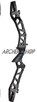 RISERS CNC ARIOS EXT 25" BLACK ANODIZED