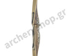 White Feather Longbow Shearwater RH 62" Clear