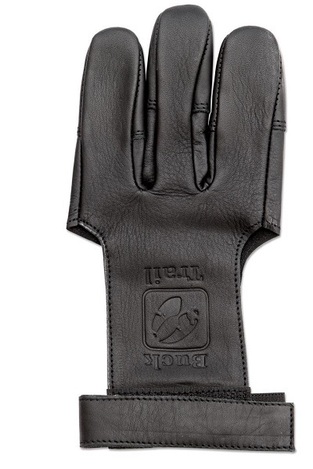 Buck Trail Stygian Full Palm Leather Shooting Glove