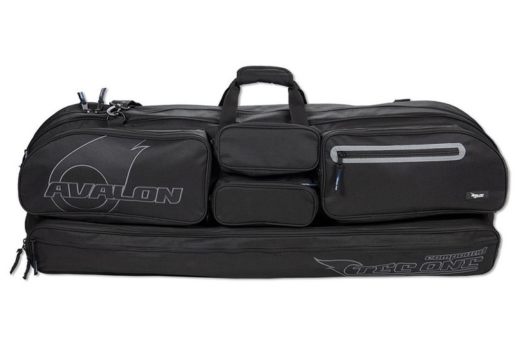Avalon Compound Soft Case Tec One 116 cm With Multiple Pockets Black
