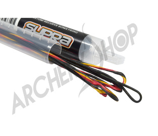 Flex Archery Bowstring Carrera99R Black-Yellow-Red
