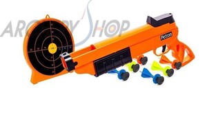 TOYS FOR CHILDREN +6YEAR SURESHOT PISTOL AND TARGET