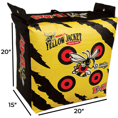 MORRELL PORTABLE TARGET YELLOW JACKET YJ-425 FIELD POINT - 21"x15"x21"