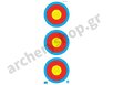 Jvd Target Face Fita 3X20 cm. Vertical