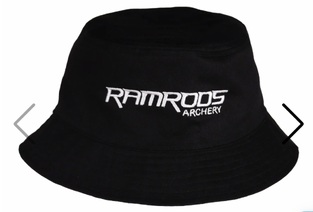 Ramrods Hat Bucket Reversible Black and White